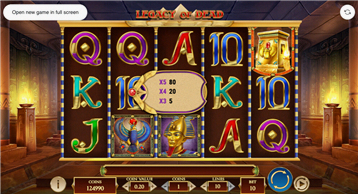 Legacy of Dead Freispiele